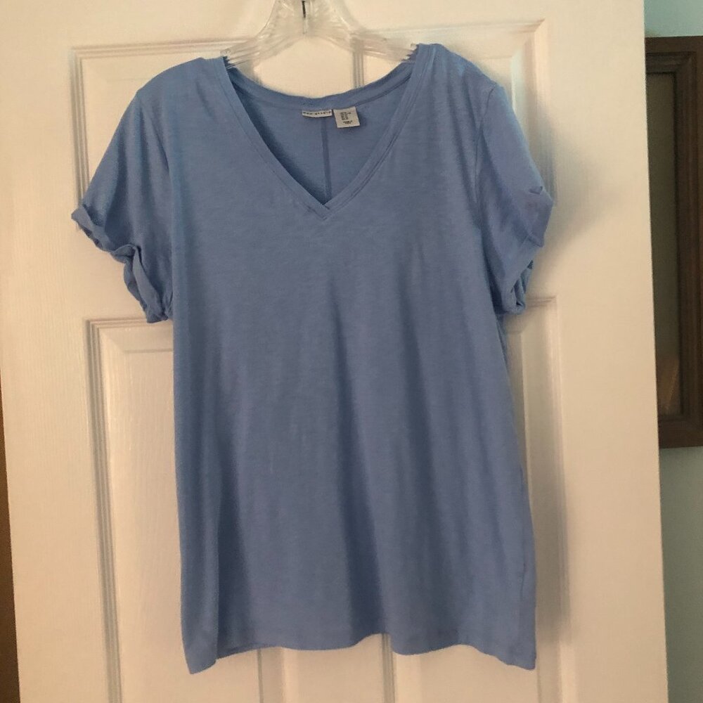 MAX STUDIO BLUE TEE SHIRT SIZE XL
